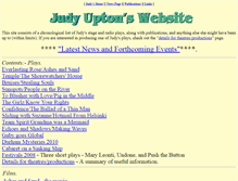 Tablet Screenshot of judy.ukwriters.net
