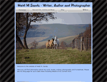 Tablet Screenshot of heidimsands.ukwriters.net